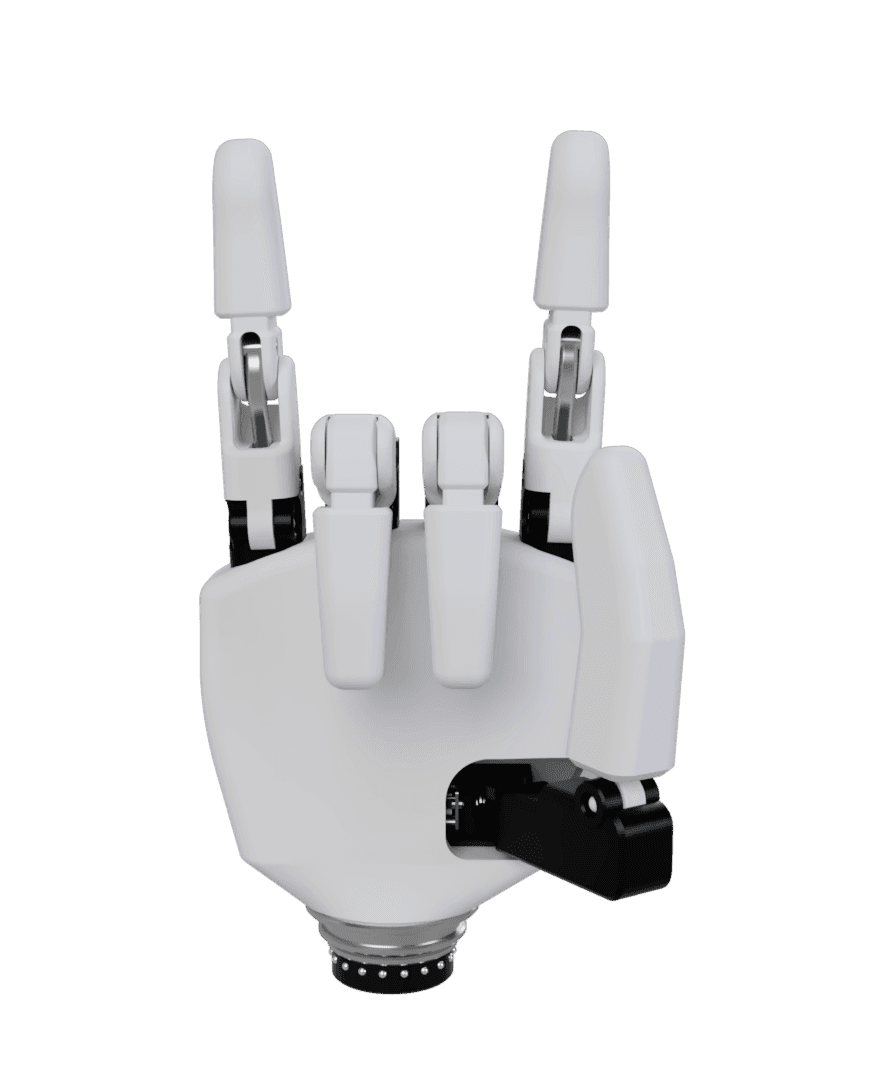 Pearl White Wave bionic hand