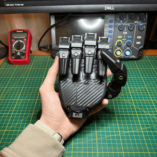 Origin BCI reveals Titania, the fifth bionic hand prototype
