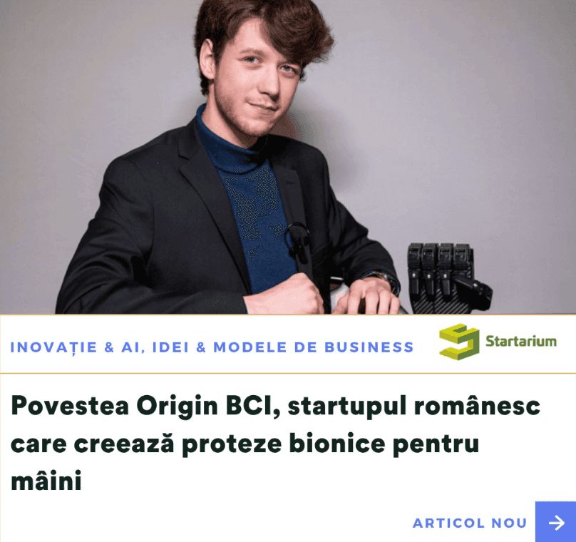 Origin BCI Interview on Startarium.ro